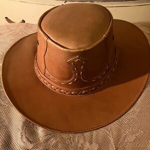 Wilsons Leather Brown Cowboy Hat